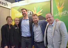 Gea Plaggenborg, Andrea Amundsen, Thomas Dannapfel, Garabed Hambarsounian und Lennart Middelburg von der ABC Fresh GmbH.